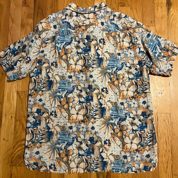 Linen/Silk Margaritaville Button Down - Picture 9 of 14